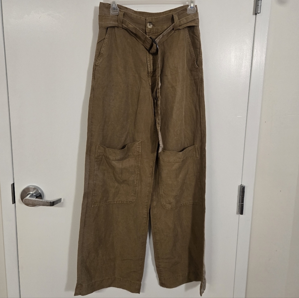 Zara Wide Leg Utility Trousers XS - Picture 4 of 11